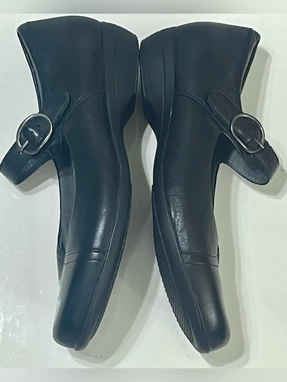 Dansko Fawna Black Milled Nappa Mary Jane Casual Shoes sz 11